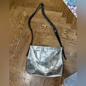 Dean. Leather crossbody bag